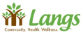Langs, Community Heath Wellness logo